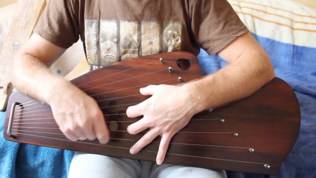 Гусли крыловидные "Чеботок". Пример звучания. смотреть онлайн