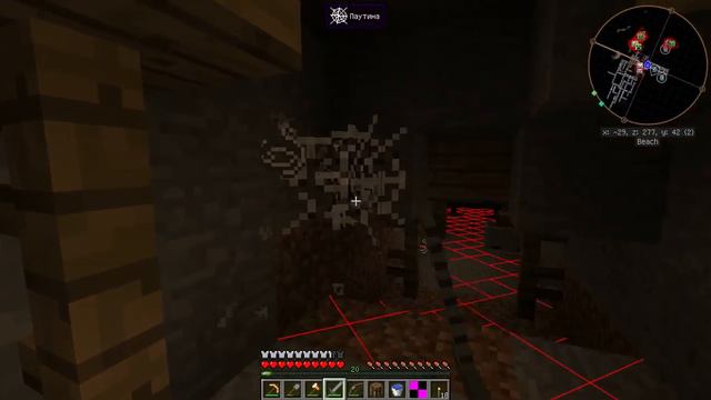 Minecraft №14 Исследуем шахту смотреть онлайн