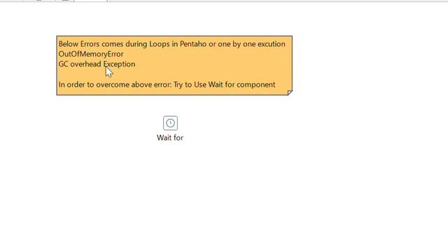 outofmemory error [GC overhead exception] in Pentaho смотреть онлайн