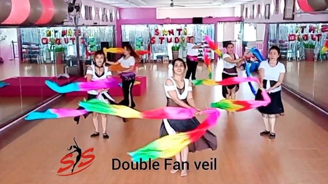 Double Fan veil Choreography - Quest Of Oracle - Advanced Student by Santistudio смотреть онлайн