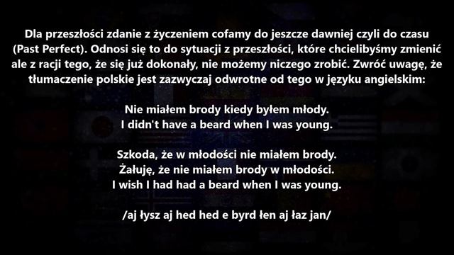 Zdania z Wish / If only czyli zachcianki po angielsku gramatyka - Chciałbym/Szkoda, że... смотреть онлайн