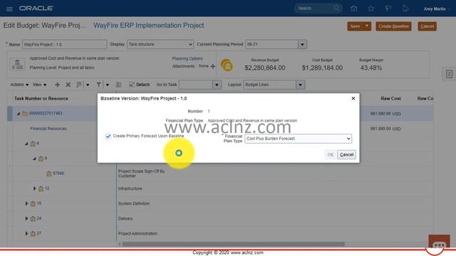 How to baseline Project Budget in Oracle Fusion PPM Cloud? (on Release 21B) смотреть онлайн