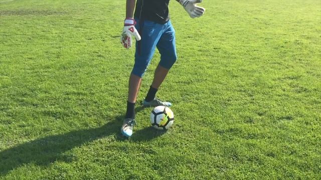 HOW TO TAKE GOAL KICKS LIKE A PRO - GOAL KICK TUTORIAL - GOALKEEPER TRAINING смотреть онлайн