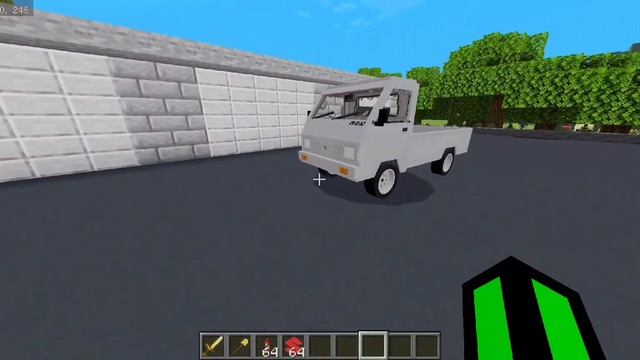 МОД НА ПИКАП ДЛЯ МАЙНКРАФТ ПЕ | РУССКИЕ МАШИНЫ В МАЙНКРАФТ