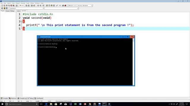 How to Link 2 Source Code Files With C Programming смотреть онлайн