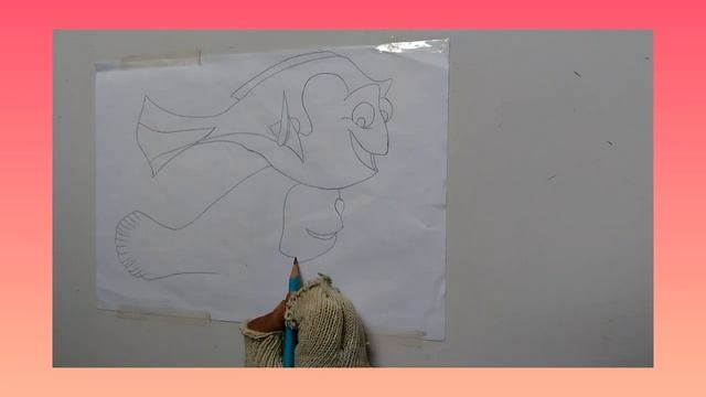 Marlin And Dory Drawing /Fish / Rabia's Drawing And Art смотреть онлайн