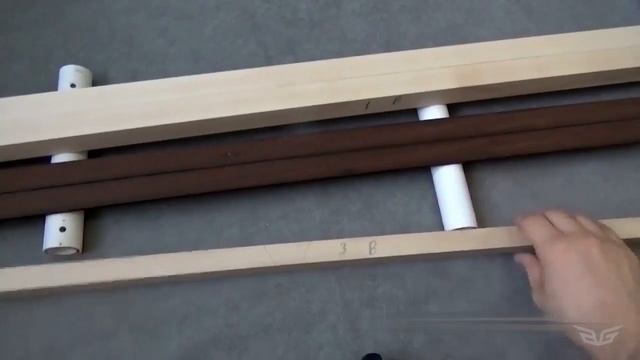 Как склеить гриф из пяти кусков смотреть онлайн