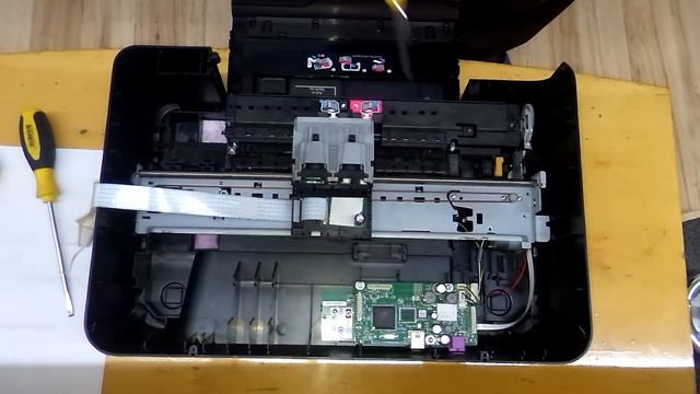 HP PHOTOSMART C4780 - REASSEMBLY AFTER CLEANING смотреть онлайн