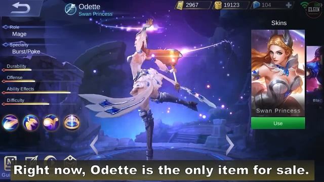 HOW TO BUY ODETTE IN LUCKY SPIN - LUCKY GEM FRAGMENT - MOBILE LEGENDS NEWS
