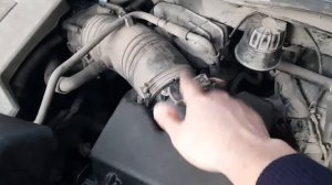 Тойота Хайлендер проблема корпуса воздушного фильтра решение проблемы.