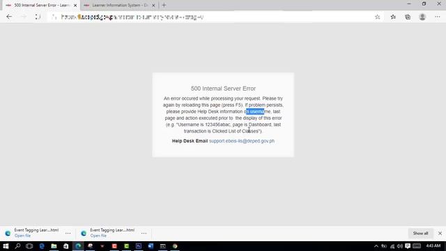 Tagging LESF-LIS: 500 internal server error SOLVED! смотреть онлайн