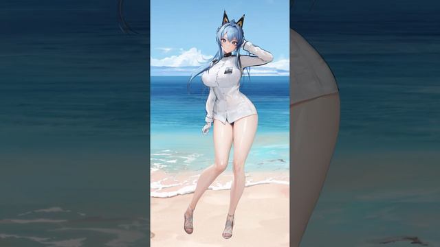 Nikke Goddess of Victory: Helm Aquamarine Live Wallpaper смотреть онлайн