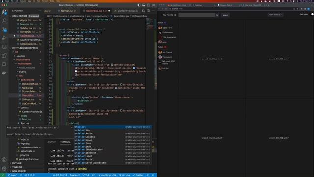 React App for Multi Live Streaming with Radix UI and Tailwindcss смотреть онлайн