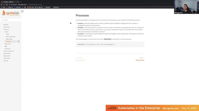 Containers (Part 2/6) — Kubernetes in the Enterprise Virtual Lab смотреть онлайн