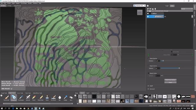 текстурирование в mudbox часть2 смотреть онлайн
