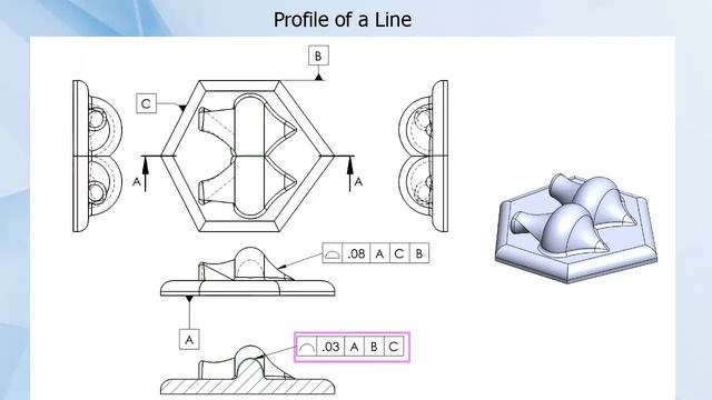 GD&T Profile of a Line смотреть онлайн