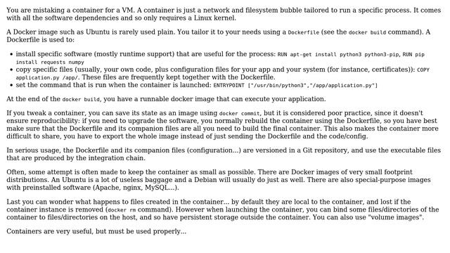 Docker Ubuntu container installed software gets removed (3 Solutions!!) смотреть онлайн