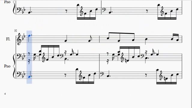 [ Flute , Flauta ] On Wings of Song de Mendelssohn | Fl | Pno | смотреть онлайн