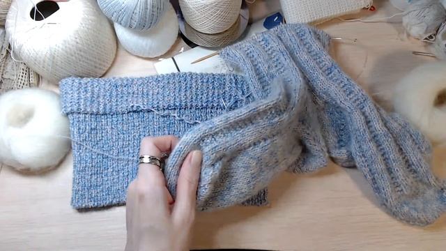 Носки. скоро закрытие петель. смотреть онлайн