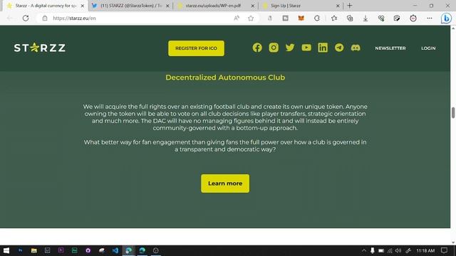 Starzz - A digital currency for sport clubs & celebrities || Full Review смотреть онлайн