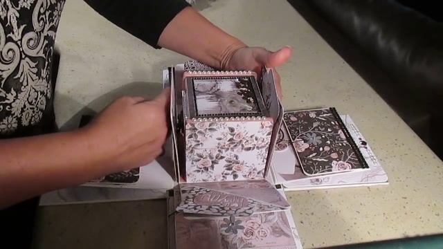 (francais) Scrapbooking grande "Boite Explosion" Rose Quartz de Prima. смотреть онлайн
