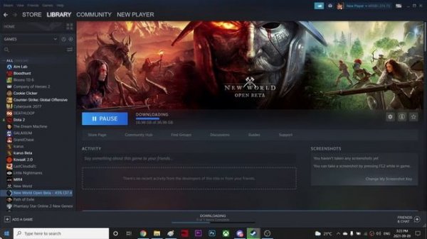 NEW WORLD OPEN BETA CONNECTION ERROR - Could not connect to servers: unknown file version Fixed