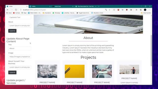 webOTG - Web On The Go | WEBSITE BUILDER | React + Django смотреть онлайн