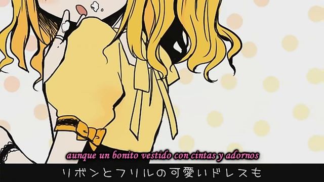 I want to be a princess! Kagamine Rin sub español смотреть онлайн