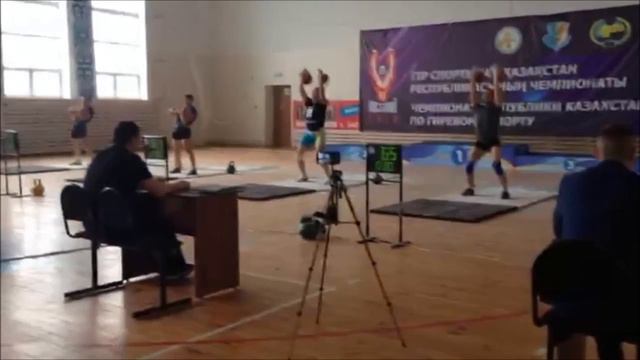 Гиревой спорт Чемпионат Казахстана-2018 в.к. 95 кг ЗМС РК Гончаров Евгений vs МС РК Марчук Александ смотреть онлайн