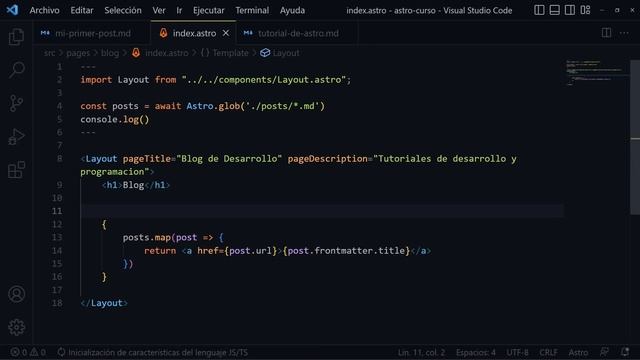 Curso de Astro, Generador de Sitios Web Estáticos смотреть онлайн