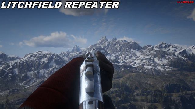 Red Dead Redemption 2 - All Weapons [PC 2019]