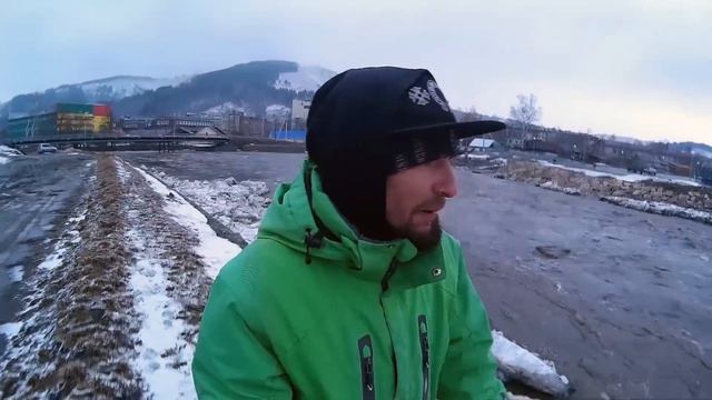 Ледоход на реке Майма и Улала смотреть онлайн