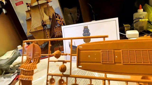 AIRFIX Swedish Warship WASA 1:144 Scale Model Kit