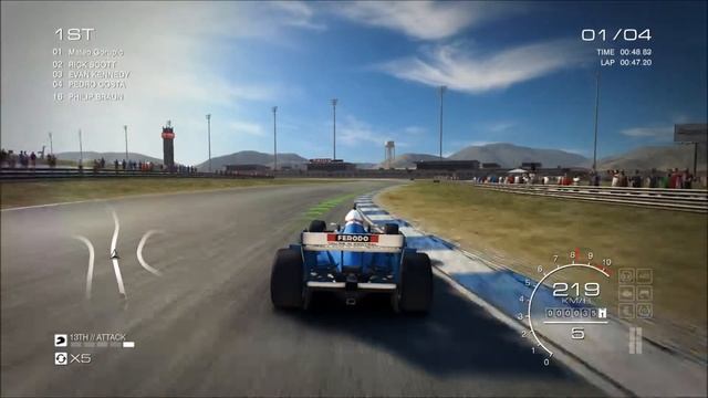 Short gameplay of Grid autosport on old laptop смотреть онлайн