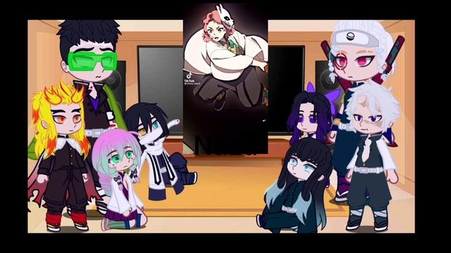 [??;??] Hashiras React To Tomioka Giyuu | 1k Special?| Реакция Хашира на Томиока Гию | в честь 1k?|