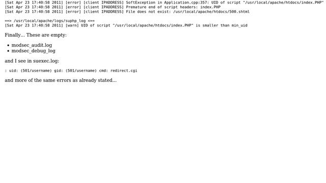 DevOps & SysAdmins: PHP Woes - 500 Internal Server Error (brand new server) (2 Solutions!!) смотреть онлайн