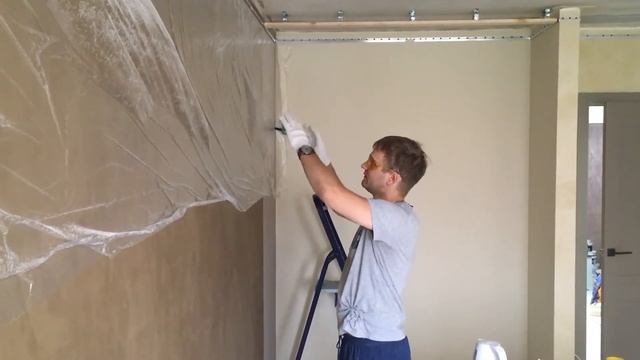 ВОТ ТАК НУЖНО ДЕЛАТЬ НАТЯЖНЫЕ ПОТОЛКИ смотреть онлайн