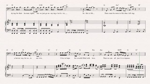 Bassoon - There Must Be More to Life Than This - Queen Sheet Music, Chords, & Vocals смотреть онлайн