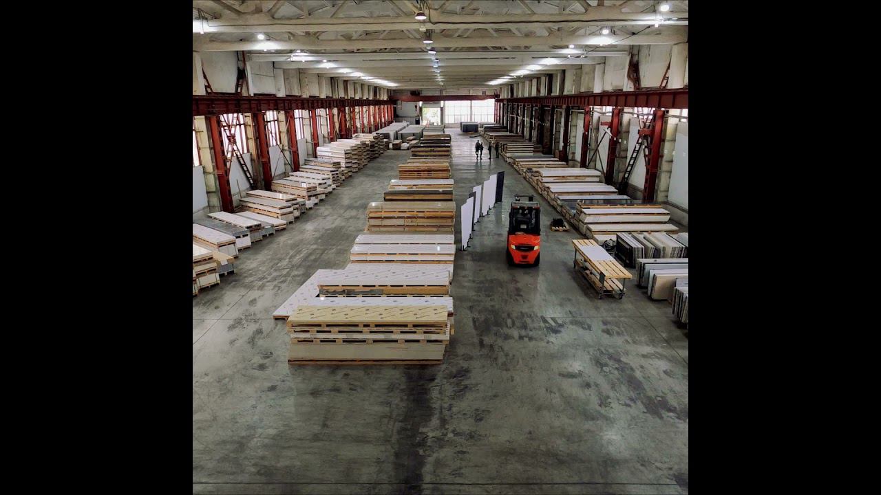 Обзор склада INTERSTONE