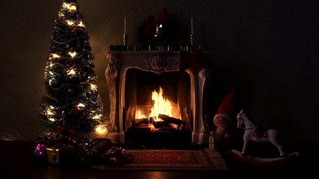 Fireplace 4K | Камин 4K | Звуки камина | Звуки огня | Камин | Звуки для сна | смотреть онлайн
