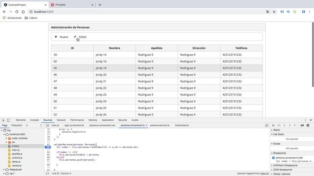 CRUD API Rest Angular - PrimeNG Parte 3 | 4SoftwareDevelopers смотреть онлайн