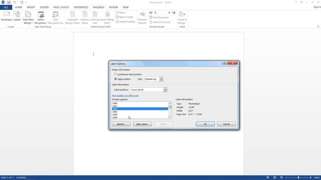 How to Create Labels in Word 2013 Using an Excel Sheet смотреть онлайн