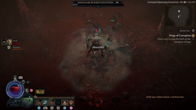 Diablo 4 - Fangs of Corruption: Find What Lies at the End of Corruption: Amalgam of Rage Gestation смотреть онлайн