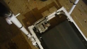 Беговая дорожка с мотором от стиральной машины