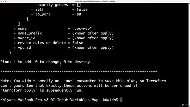 52. Terraform Input Variables Complex Constructor of Type Map смотреть онлайн