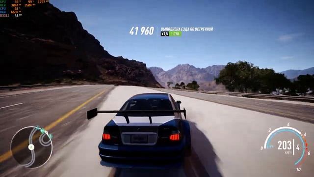 Need for Speed Payback FX-6300 + GTX 1050Ti 1080p Ultra settings смотреть онлайн