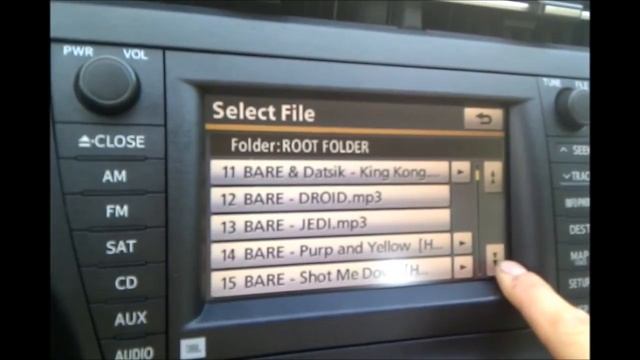 2010 Toyota Prius CD Changer Navigation JBL Sound System Demonstration смотреть онлайн