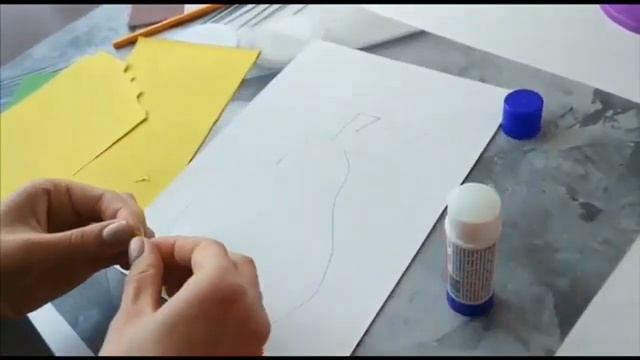 Аппликация c детьми старшей группы "Вкусные фрукты" (воспитатель Шабанкина Л.С.) смотреть онлайн