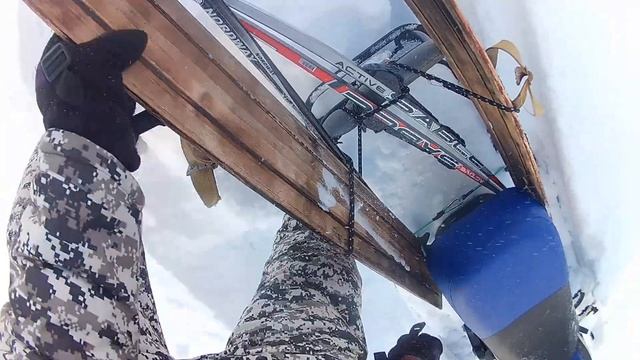 На Dingo T150 за фотоловушкой || Буранку замело || Прогулка на лыжах смотреть онлайн