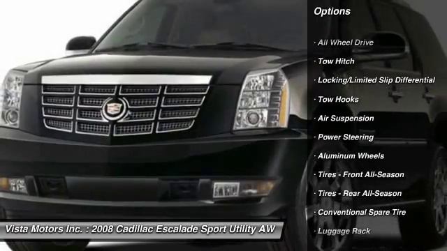 2008 Cadillac Escalade 256457 смотреть онлайн
